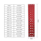 MR HELLO E-6-6 Screw & Nut Thread Checker Gauge Thread Pitch Measuring Tool