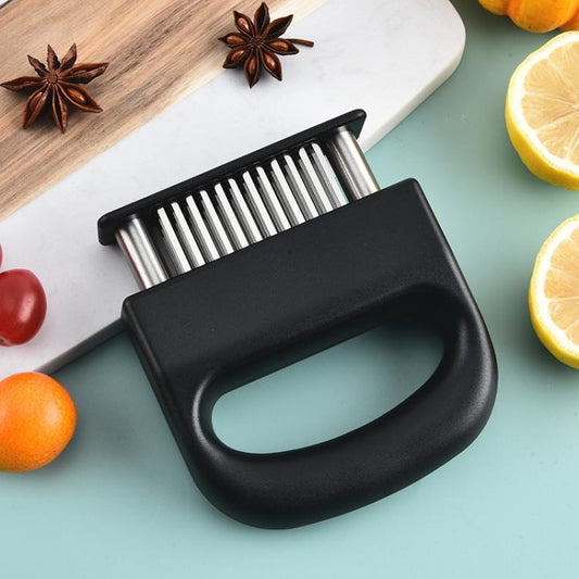 LsCook Handle Style 48 Pin Meat Tenderizer 430 Stainless Steel Tenderizing Pins