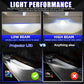 50W Car N13 Direct Plug High Power Projector Headlight
