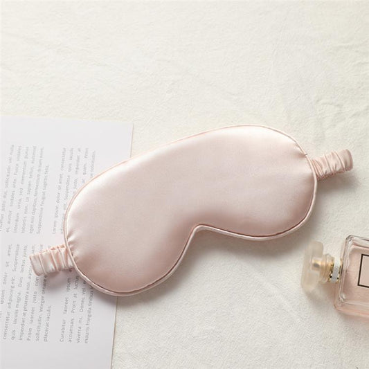 Double Sided Satin Sleep Mask for Women Men Night Blindfold Light Blocking Travel Eye Mask