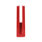Red vertical insert for steering wheel adjustment button trim cover