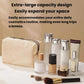 Large Capacity Lace Cosmetic Bag Portable Handheld Makeup Storage Bag