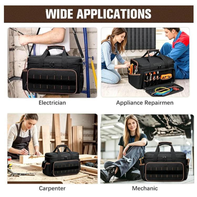 17-Inch Crossbody/Handbag Thickened Durable Tool Bag