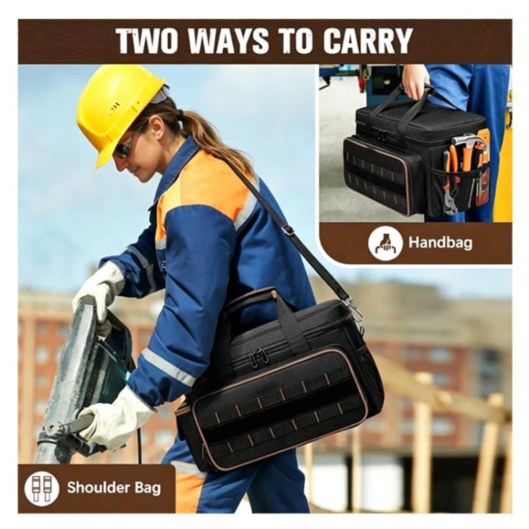 17-Inch Crossbody/Handbag Thickened Durable Tool Bag