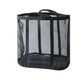 Large Mesh Laundry Basket With Handles Wall-Mounted & Foldable Dirty Clothes Hamper Portable Toy Storage Bag