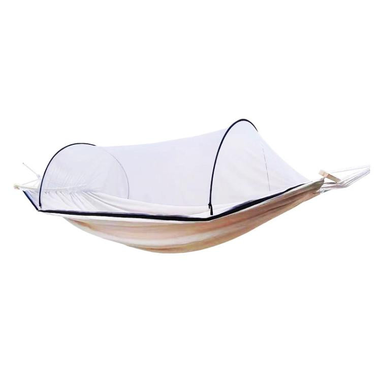 220 x 150cm Anti-rollover Mosquito Net Hammock Thickened Canvas Double Outdoor Swing Chair
