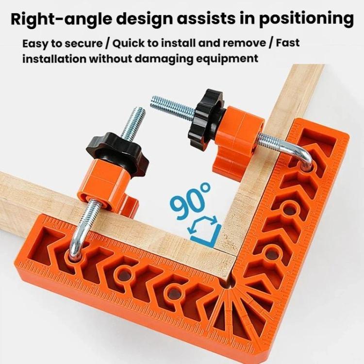 Right Angle Positioner Slabs Stitching Fixer L-Shaped Plastic Corner Brackets, 3 inch, 4 inch, 6 inch, 8 inch