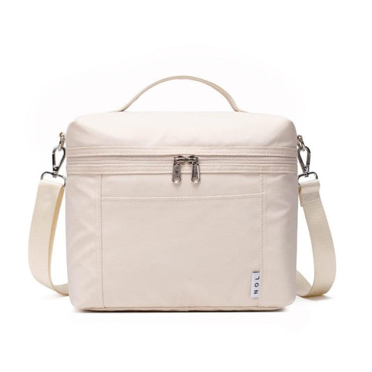 NOL Double-layer Insulated Lunch Bag Portable Large Capacity Outdoor Picnics Cooler Bag