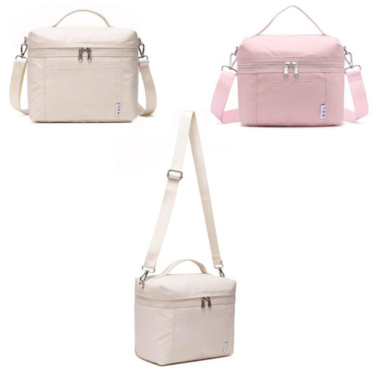 NOL Double-layer Insulated Lunch Bag Portable Large Capacity Outdoor Picnics Cooler Bag
