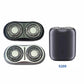 For Xiaomi Electric Shaver S200 Replacement Shaver Head Dual-Track Floating Blade Cover Assembly