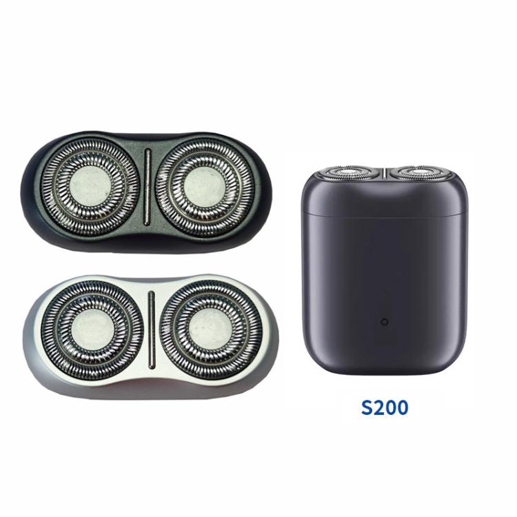 For Xiaomi Electric Shaver S200 Replacement Shaver Head Dual-Track Floating Blade Cover Assembly