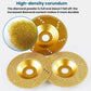 Diamond brazed cup grinding wheels in gold color with center arbor holes