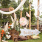Blank Yard Sign With Stake DIY Lawn Party Sign & Arrow Sign