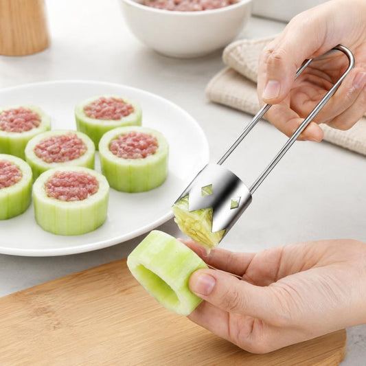 LsCook 304 Stainless Steel Corer Fruit Hole Digger