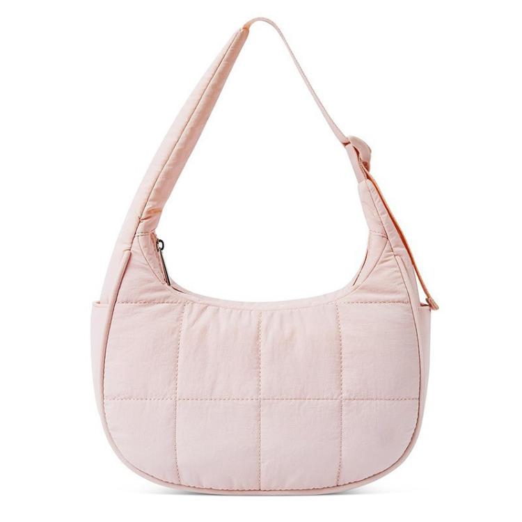 Women Single-shoulder Down Bag With Adjustable Shoulder Strap Handbag