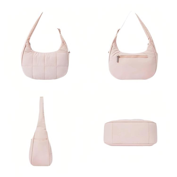 Women Single-shoulder Down Bag With Adjustable Shoulder Strap Handbag