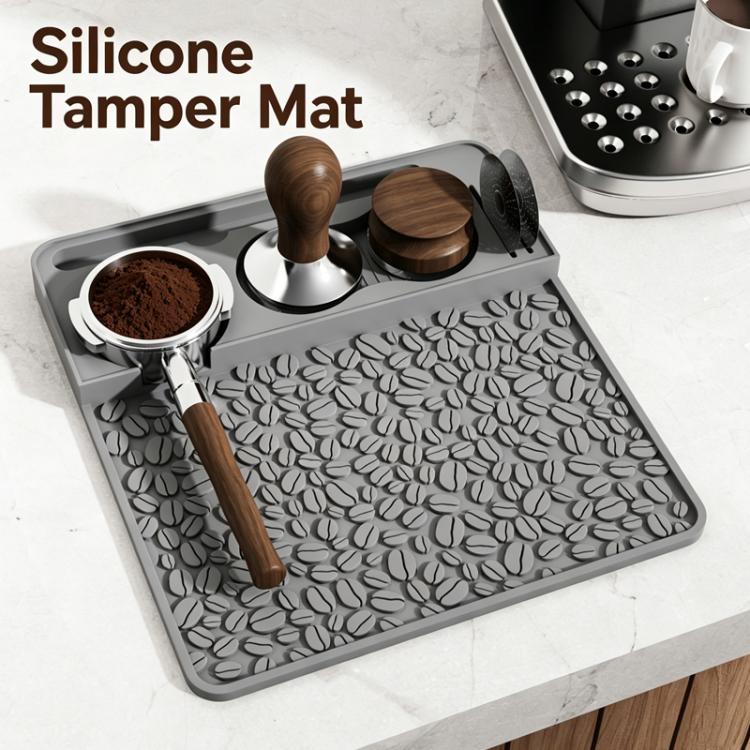 Silicone Espresso Tamping Mat Multi-Function Coffee Tamper Holder Station Non-Slip Espresso Bar Mat