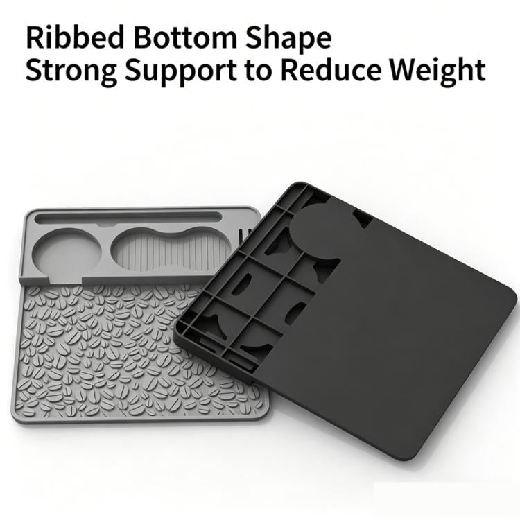 Silicone Espresso Tamping Mat Multi-Function Coffee Tamper Holder Station Non-Slip Espresso Bar Mat