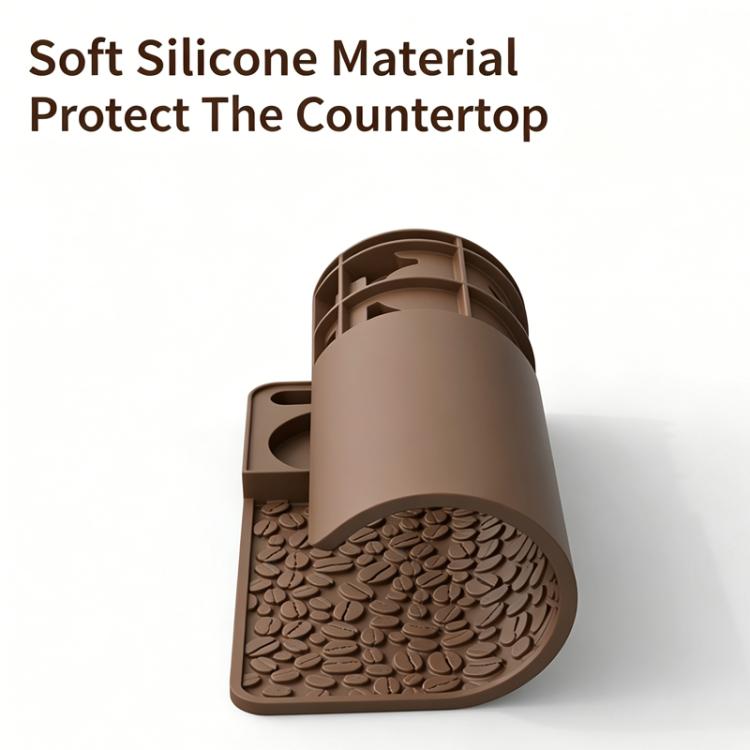 Silicone Espresso Tamping Mat Multi-Function Coffee Tamper Holder Station Non-Slip Espresso Bar Mat