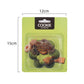 Blister pack of stainless steel flower cookie cutter set for cookies and cakes