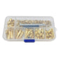 80pcs / Set Metal Clothing Rivets Tapered Pointed Decorative Rivets For Leather Goods