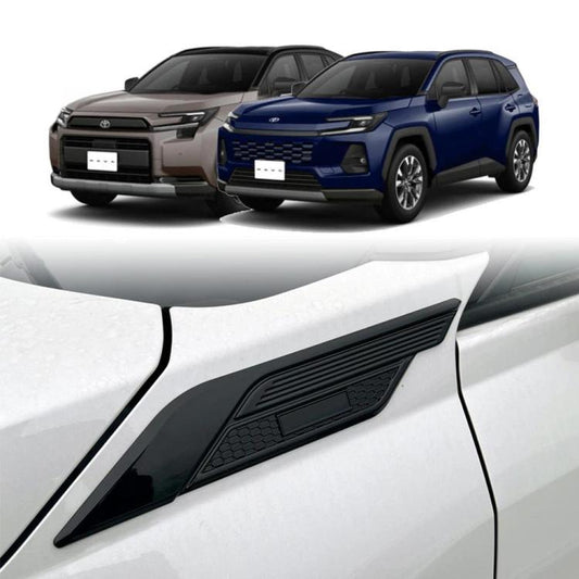 For Toyota RAV4 / Wildlander Car Exterior Door Handle Trim Front Fender Side Light Frame Sticker