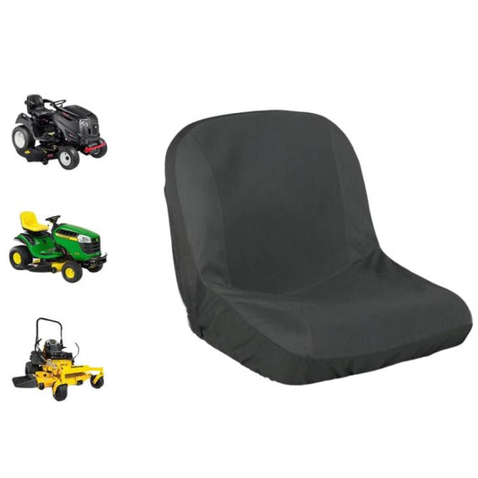 Outdoor Waterproof Sun-Protective Universal Lawnmower Tractor Seat Cover, M, L