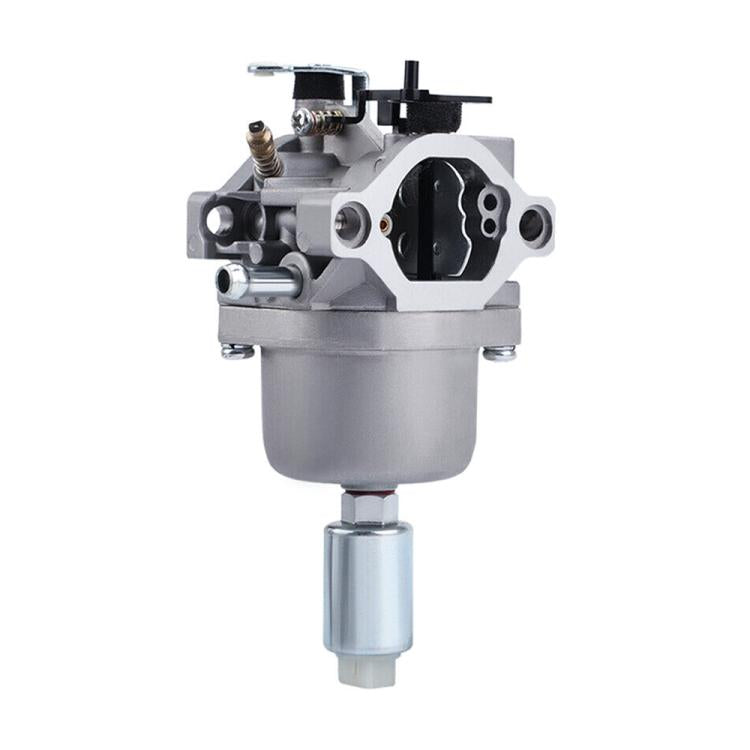 Mechanical carburetor engine mount with air intake housing and throttle control lever