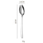 LsCook 304 Stainless Steel Salad Spoon Fork Instant Noodle Pasta Fork, Medium