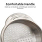 LsCook Kitchen 304 Stainless Steel Can Strainer Non-slip Dual-Handle Draining Tool