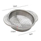 LsCook Kitchen 304 Stainless Steel Can Strainer Non-slip Dual-Handle Draining Tool