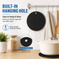 LsCook Round Honeycomb Silicone Placemat Heat-Resistant Non-Slip Insulation
