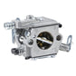 Carburetor with side ports, springs, and brass internal throttle insert