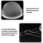 304 Stainless Steel Milk Juice Mesh Strainer Ultra-Fine Kitchen Flour Sifter, Round Base