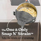 LsCook Silicone Pasta Strainer Wide Mouth Colander
