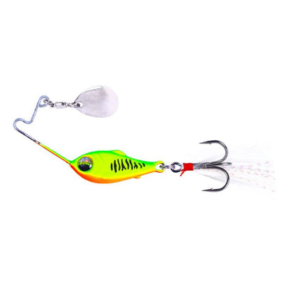 Metal Lure Vibrating Spinnerbait, HENGJIA VIB053 6cm 10g, HENGJIA VIB054 6cm 15g, HENGJIA VIB055 6cm 20g