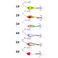 Metal Lure Vibrating Spinnerbait, HENGJIA VIB053 6cm 10g, HENGJIA VIB054 6cm 15g, HENGJIA VIB055 6cm 20g