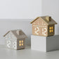 House-Shaped Digital Alarm Clock with Night Light Dual Alarms & Timer Function, 3-Level Brightness, GH8063 Yellow, GH8063 Gray