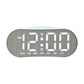 Digital Alarm Clock for Bedroom With Atmosphere Night Light, 2 Alarms, Week/Date/Temperature Display