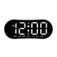 Digital Alarm Clock for Bedroom With Atmosphere Night Light, 2 Alarms, Week/Date/Temperature Display