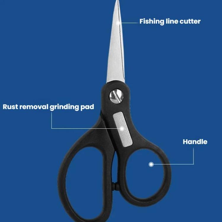 Multifunctional Fishing Line Cutter with Hook Sharpener - Fishing Tool