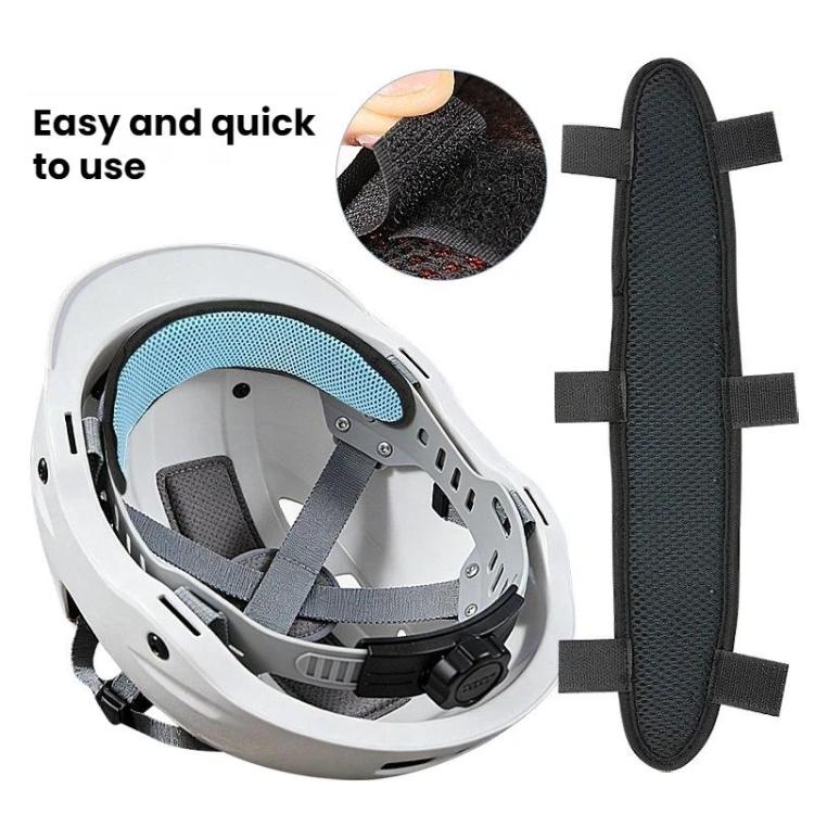 Summer Construction Site Curved Helmet Forehead Anti-Friction Sweat-Absorbing Band