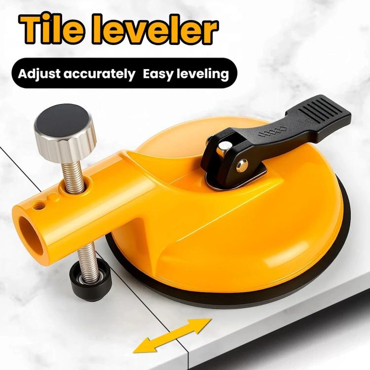 Leveling Suction Cup Tool For Leveling Adjusting Securing Joints During Tile Stone Slab Installation, Single-claw