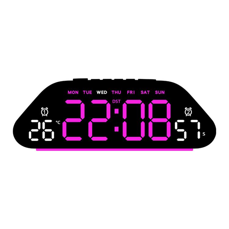 Digital Alarm Clock With Large LED Display 3 Brightness Levels, Auto-Dimming, Atmosphere Night Light & Timer