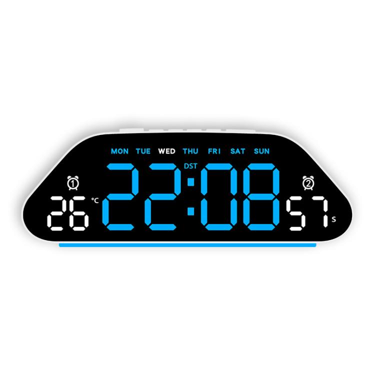 Digital Alarm Clock With Large LED Display 3 Brightness Levels, Auto-Dimming, Atmosphere Night Light & Timer