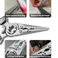 Lure pliers feature set: open ring, remove fishhook, cut line, adjust hook
