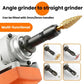 Angular Grinder To Straight Grinder Conversion Head Polisher To Electric Grinder Chuck Adapter, 6mm, 3mm