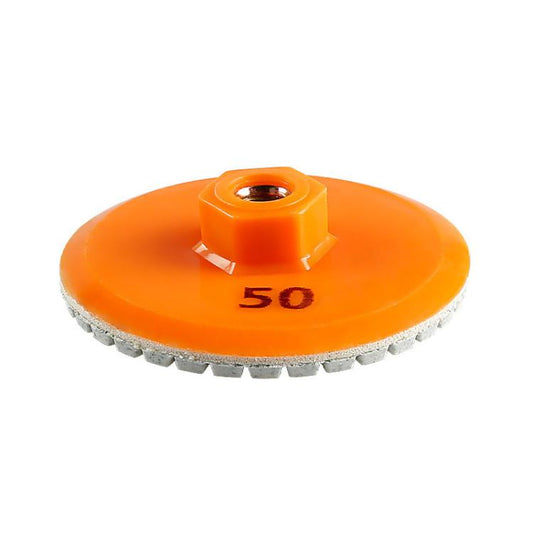 3 inch 8cm One-piece Diamond Dry Grinding Disc Tile Edge Grinding Disc, 50, 150, 300, 500, 1000