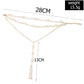 Simple Multi-Layer Pearl Anklet for Beachwear