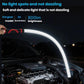 73cm Multifunctional Flexible Convenient LED Light Strip Home Auto Repair Outdoor Flashlight Lighting Tool, Orange